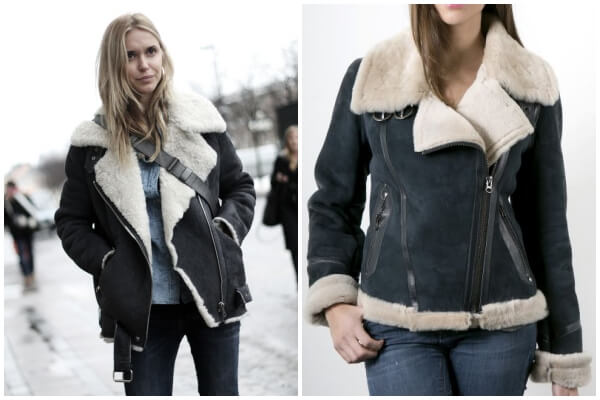 Blouson bombardier femme